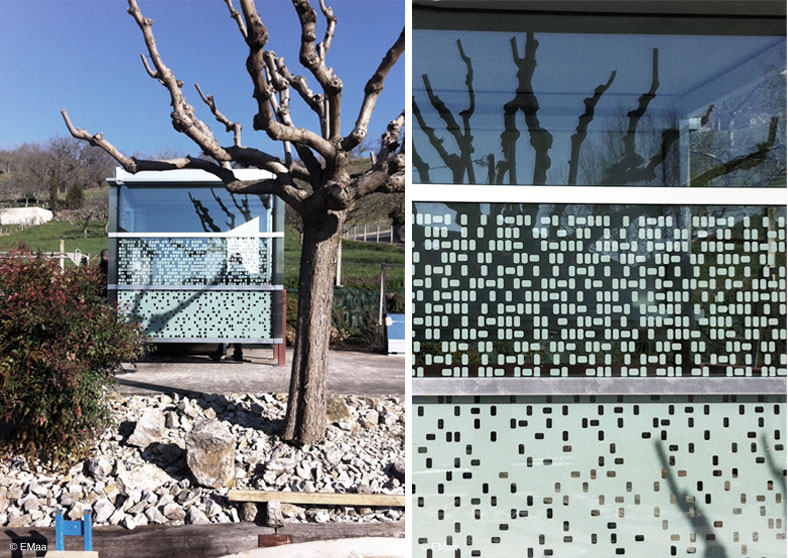 CH BRIVE VERRE SERIGRAPHIE